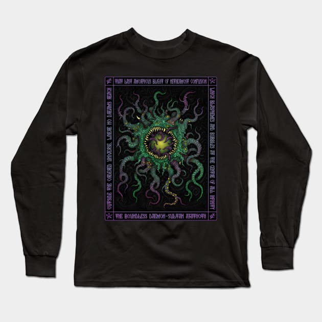 Azathoth Icon - Azhmodai 2020 Long Sleeve T-Shirt by azhmodai